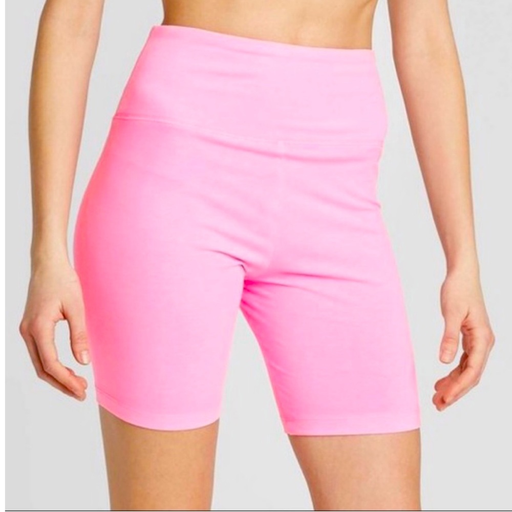Colsie hot pink bike shorts